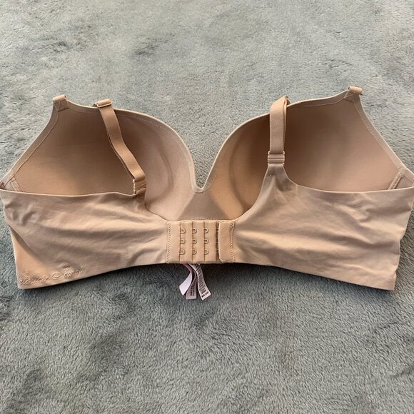 Victoria's Secret Incredible Padded No Wire Bra Women's 40D Tan Beige - Picture 3 of 4